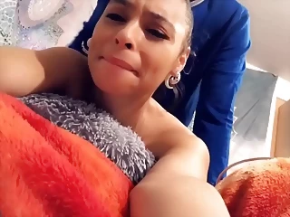 Visit Yanni Springs Is Unmasked But Still Gets Her Ass Massaged And Fucked