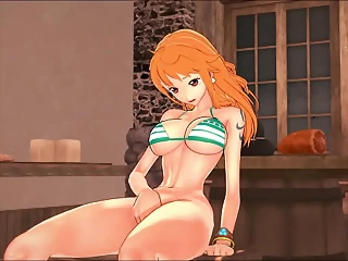 One Piece Nami And Robin Futanari Bath Time